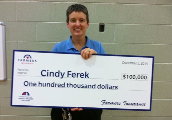 Cindy Ferek wins $100,000 to construct mile-long path around Turner Ashby High School campus for special needs youth