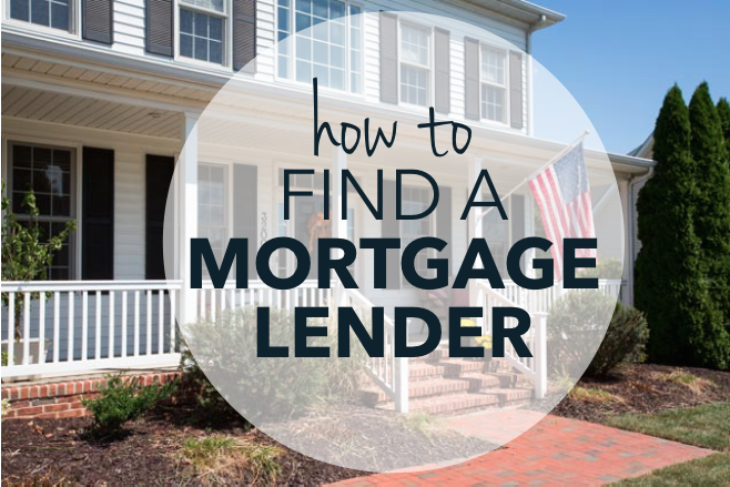 How to Find a Mortgage Lender