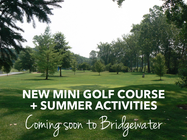 New mini golf course & summer activities in Bridgewater, Virginia | Harrisonblog