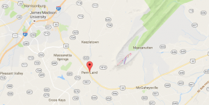 Map of Penn Laird, Virginia | Harrisonblog