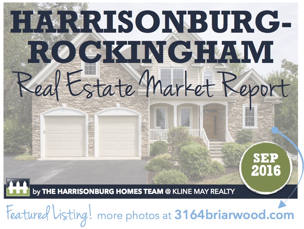 Harrisonburg Real Estate Market Report [INFOGRAPHIC]: September 2016 | Harrisonblog