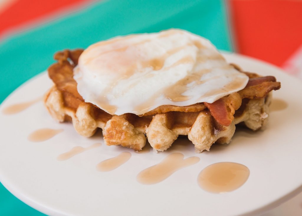 Bacon and Egg Waffle | Harrisonblog.com