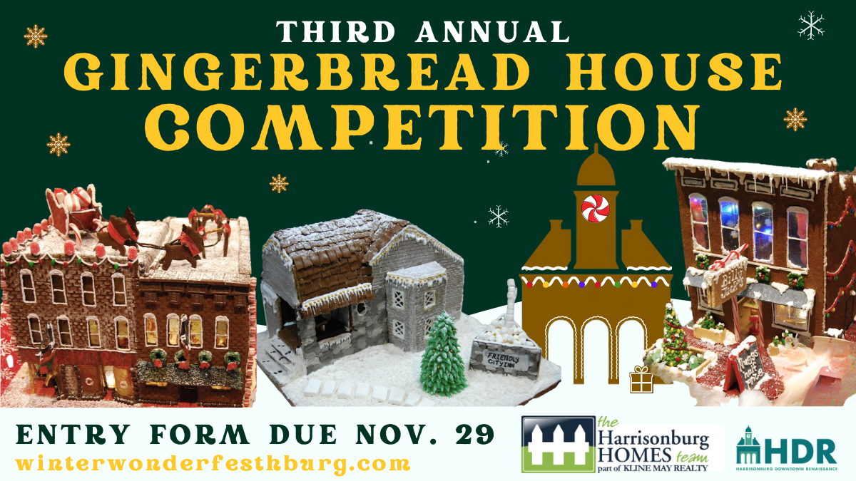 Welcome To GingerBurg Gingerbread House Competition 23 Harrisonblog   Gingerbread Competition Graphic 